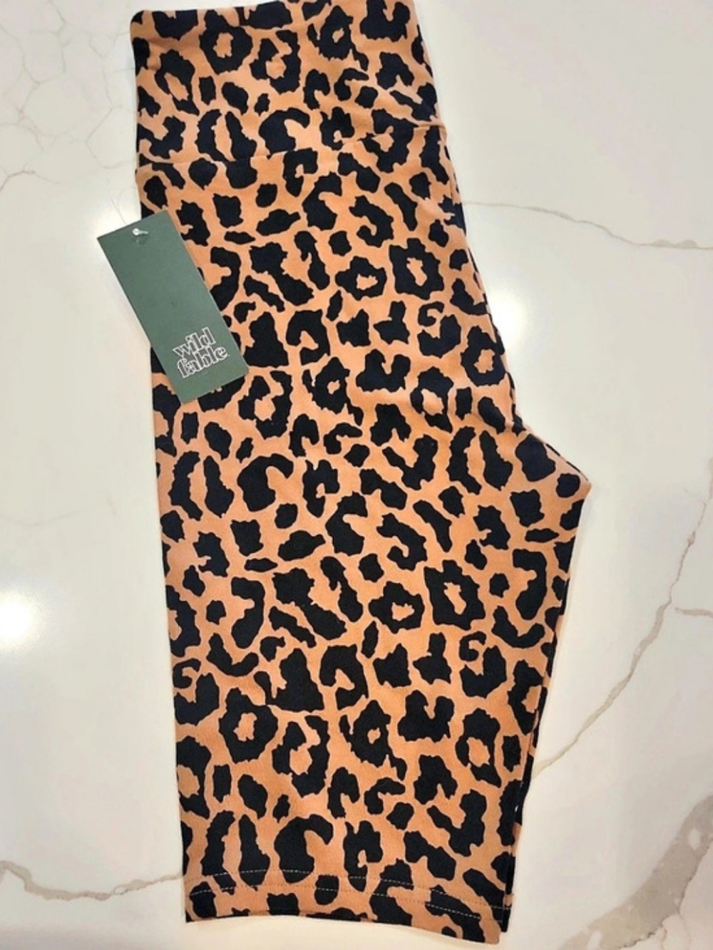 Wild Fable Leopard Bike Shorts Size Small NWT